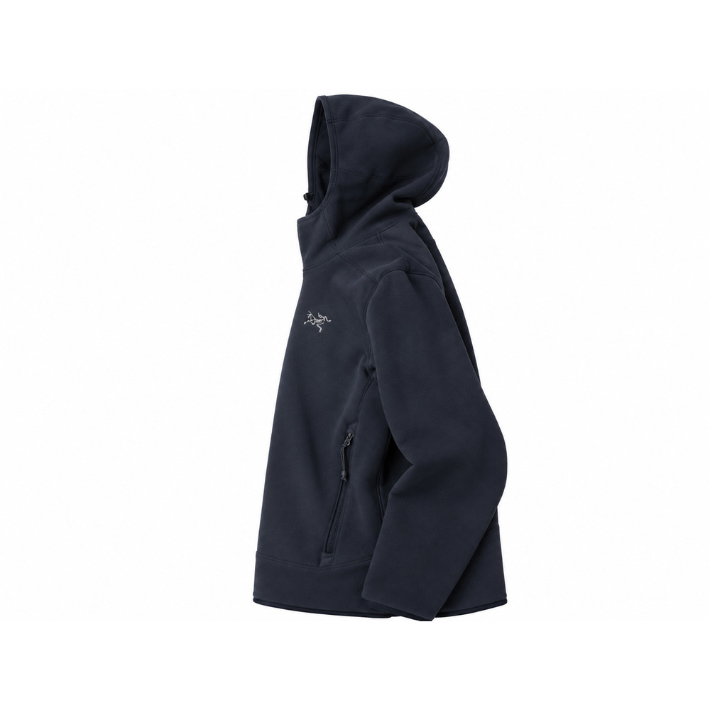 Arc'teryx Kyanite Hooded Fleece Jacket Men's Large Black Full Zip Hoodie - Picture 3 of 8